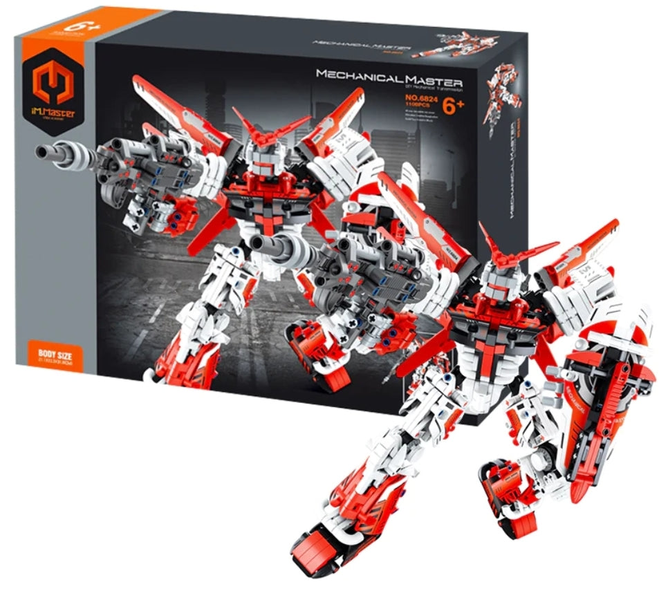 IM.Master Mechanical Master Red Robot NO.6822 965PCS