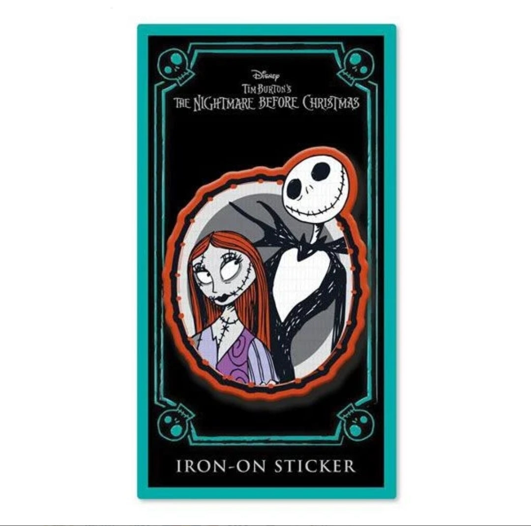 NBX - Jack & Sally Iron On Patch