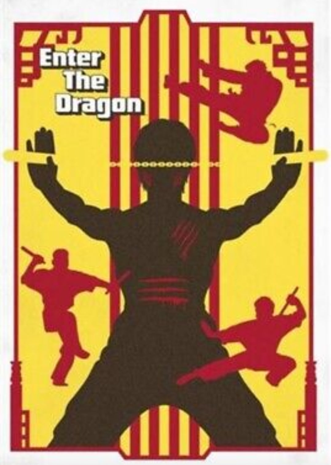 Warner Bros - Enter The Dragon Poster