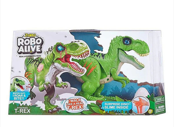 Robo Alive Attacking T-Rex Series Dinosaur Toy Assorted