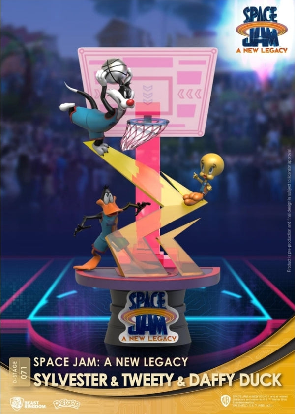 Space Jam: A New Legacy - Sylvester, Tweety and Daffy Duck D-Stage 6” Statue