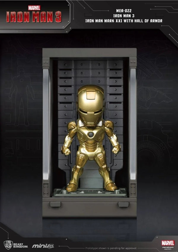 Iron Man 3 Iron Man Mark XXI with Hall of Armor