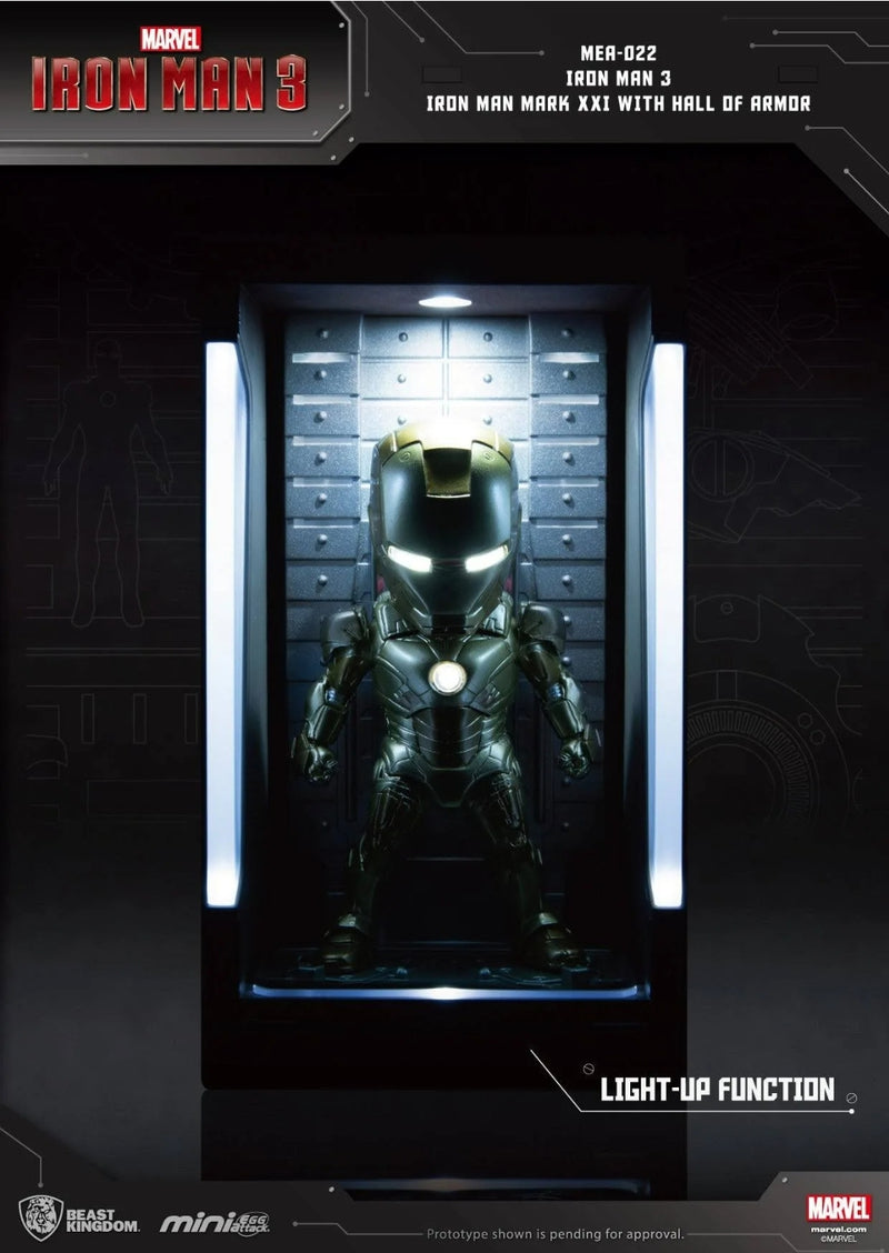 Iron Man 3 Iron Man Mark XXI with Hall of Armor