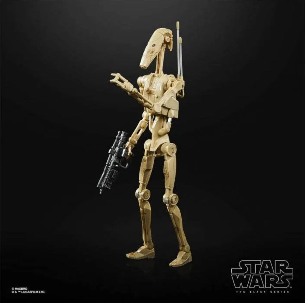 Star Wars Episode I: The Phantom Menace - Battle Droid Black Series 6” Scale Action Figure