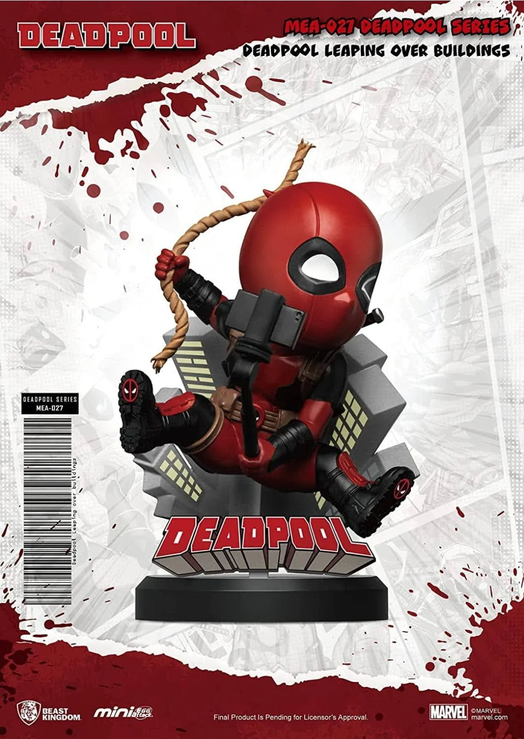 Beast Kingdom Mini Egg Attack Deadpool Series