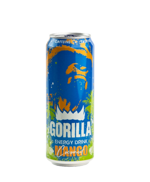 GORILLA ENERGY JUICE + ENERGY MANGO COCONUT 250ML