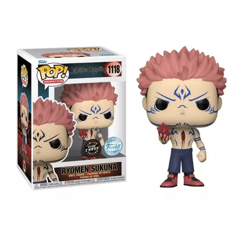 Funko Pop! Ryomen Sukuna Jujutsu Kaisen (CHASE) Glow Limited Edition