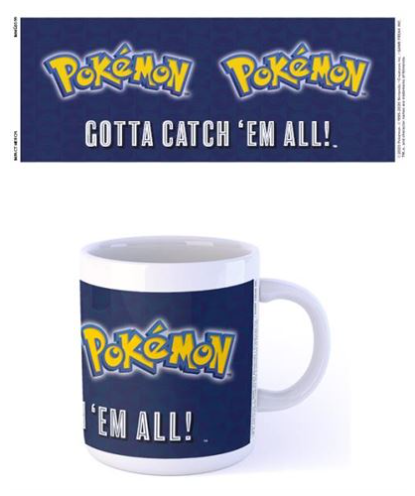 Pokemon - Catch 'Em All Logo Mug