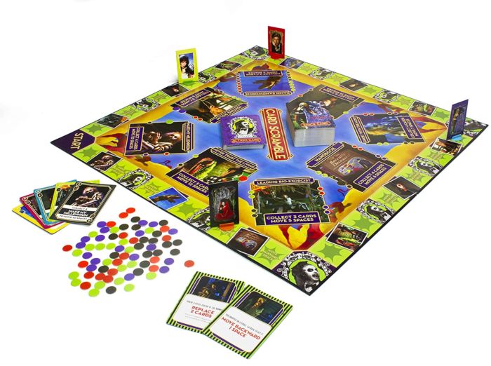 Beetlejuice Card Scramble Board Game