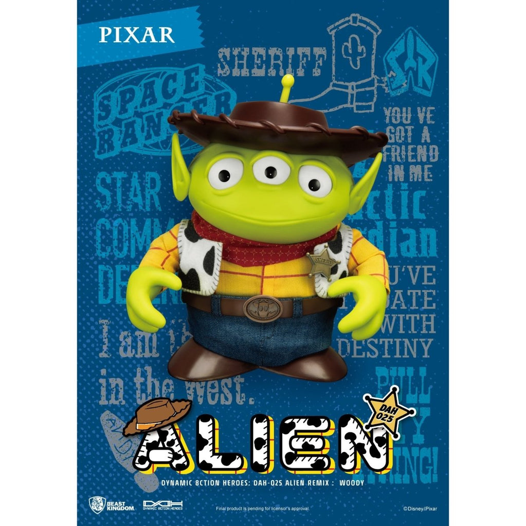 Beast Kingdom Dynamic Action Heroes Alien Remix Woody