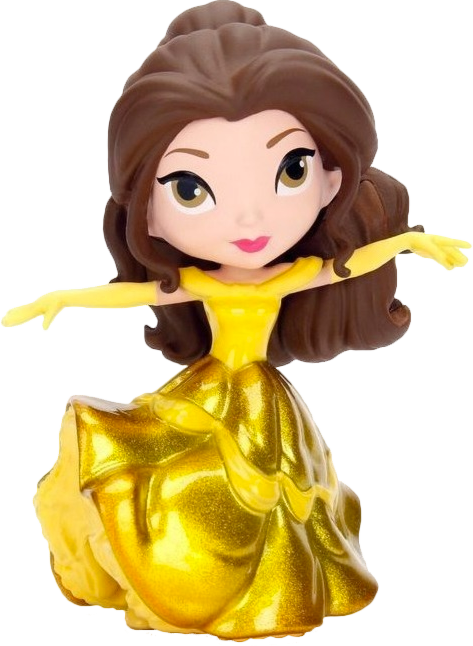 Disney Princess - Belle With Gold Dress Diecast MetalFig