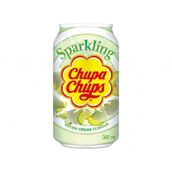 Chupa Chups - Sparkling Melon & Cream Soda 345ml