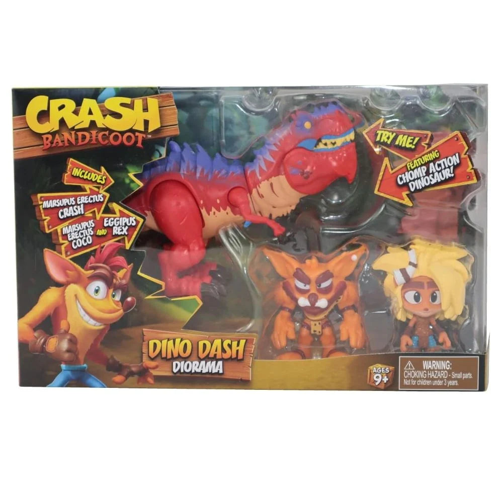 CRASH BANDICOOT 2.5" Deluxe Diorama