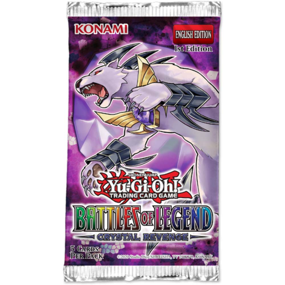 Yu-Gi-Oh - Battles of Legend Crystal Revenge Booster Pack