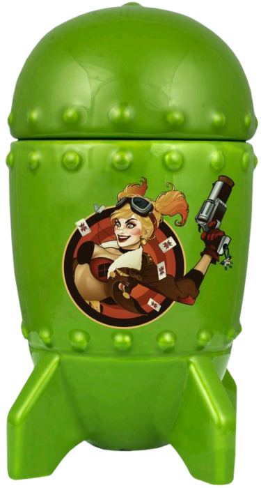 DC Bombshells - Harley Quinn 3D Bomb Mug w/ Lid