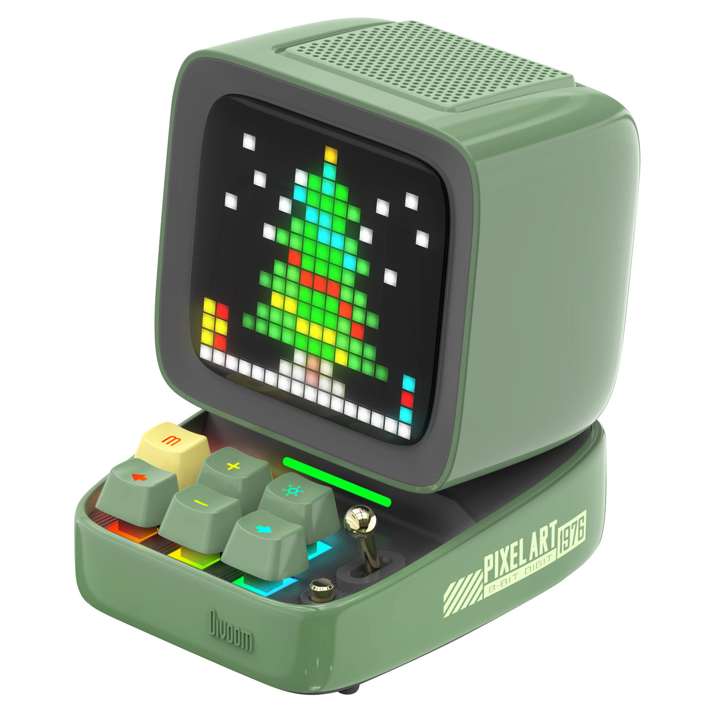 Divoom Ditoo-Pro Retro Pixel Art Bluetooth Speaker Green