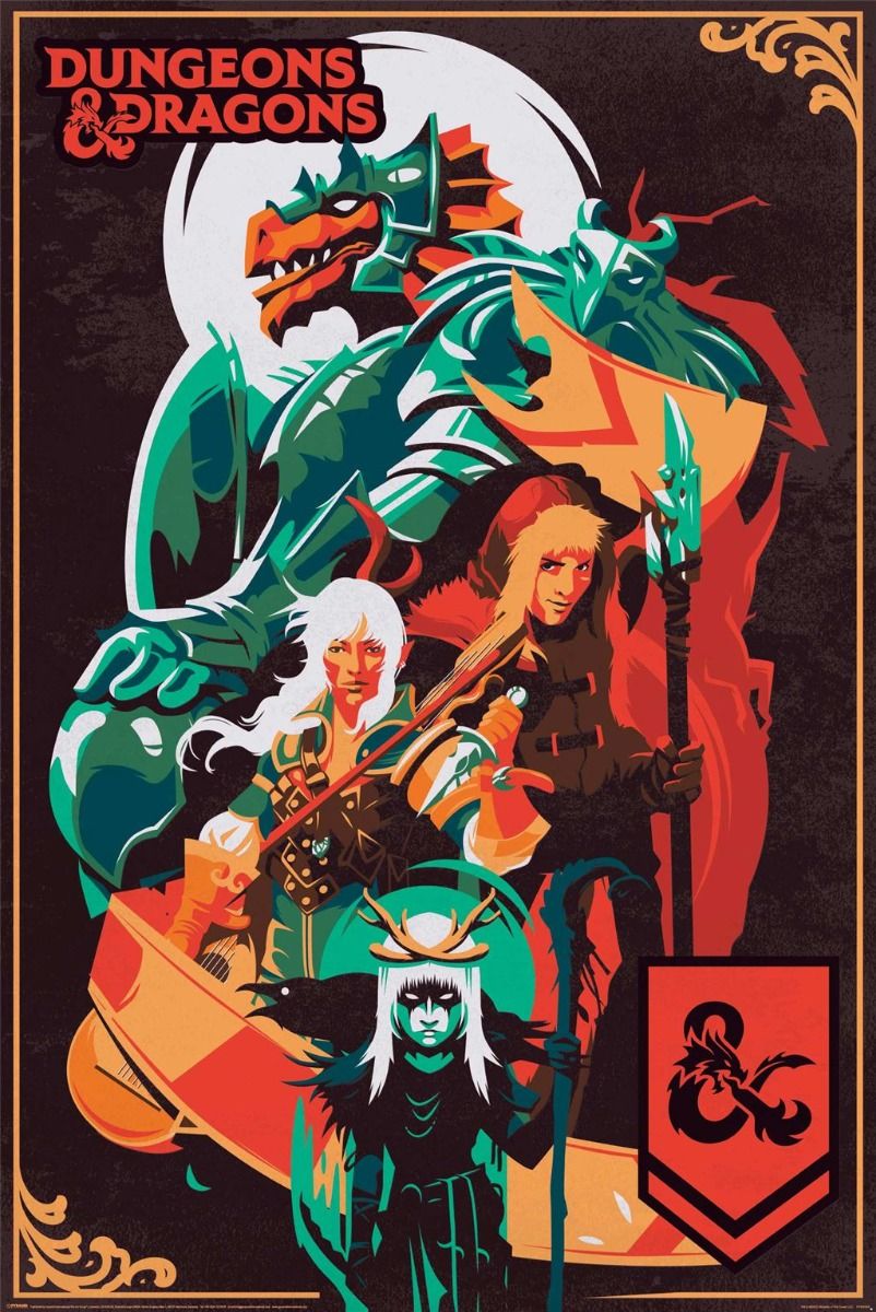 Dungeons & Dragons - Characters Regular Poster