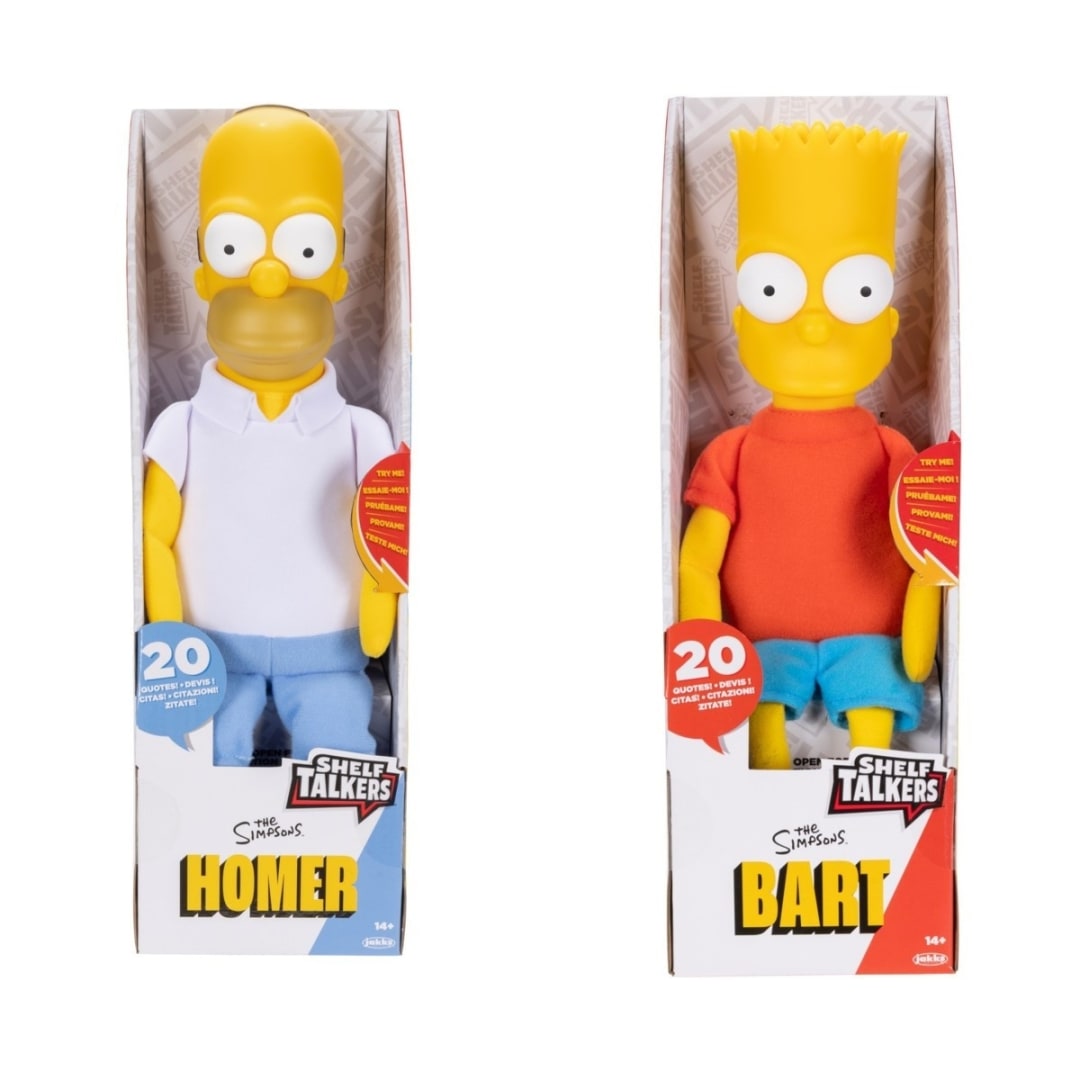 The Simpson Shelf 12" Talking Plush