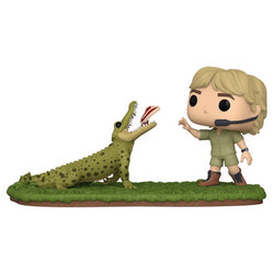 The Crocodile Hunter - Steve Irwin with Agro the Crocodile Pop! Moment