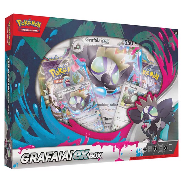 Pokemon TCG Grafaiai Ex Collection Box