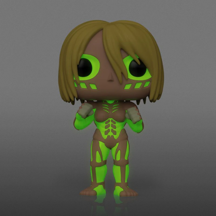 Attack on Titan - Female Titan Glow in the Dark 6” Super Sized Pop! Vinyl Figure