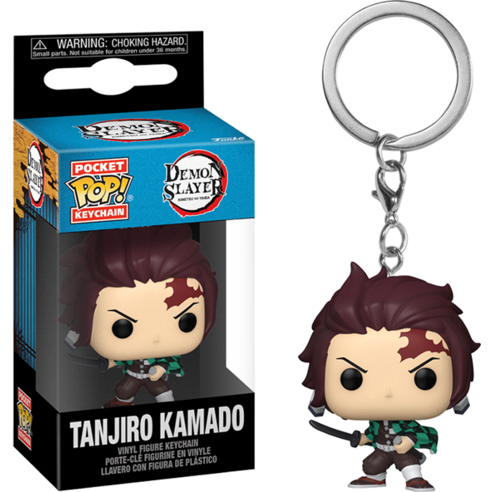 Demon Slayer Tanjiro Kamado Pop! Keychain