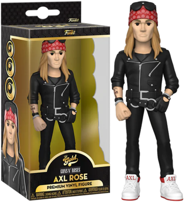 Guns N Roses - Axl Rose 5" Vinyl Gold