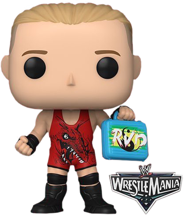 WWE- Rob Van Dam Wrestlemania MITB Pop! Vinyl & Pin