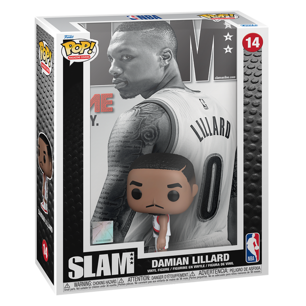 NBA Slam Damian Lillard Pop! Cover