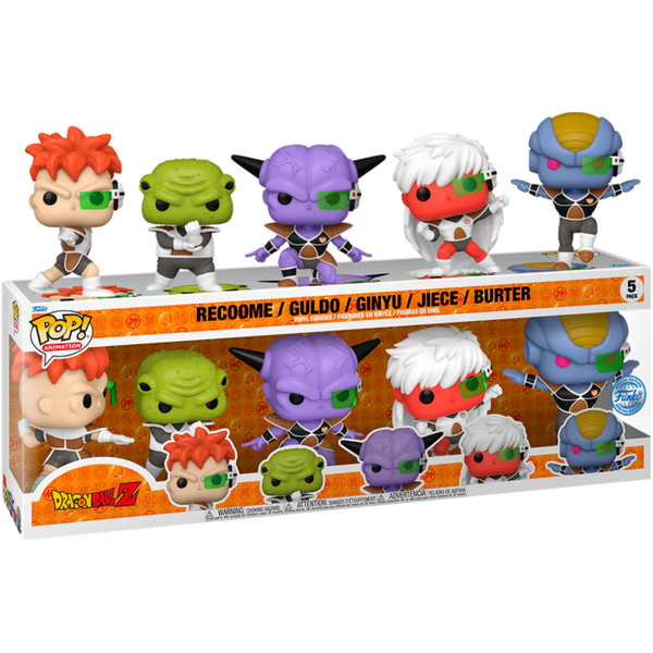 Dragonball Z - Ginyu Force Pop! Vinyl 5 Pack