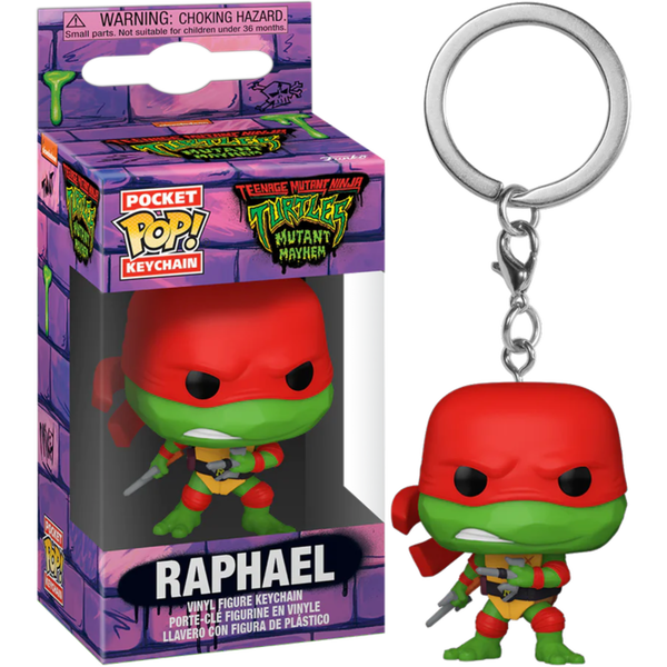 Teenage Mutant Ninja Turtles: Mutant Mayhem - Raphael Pop! Keychain