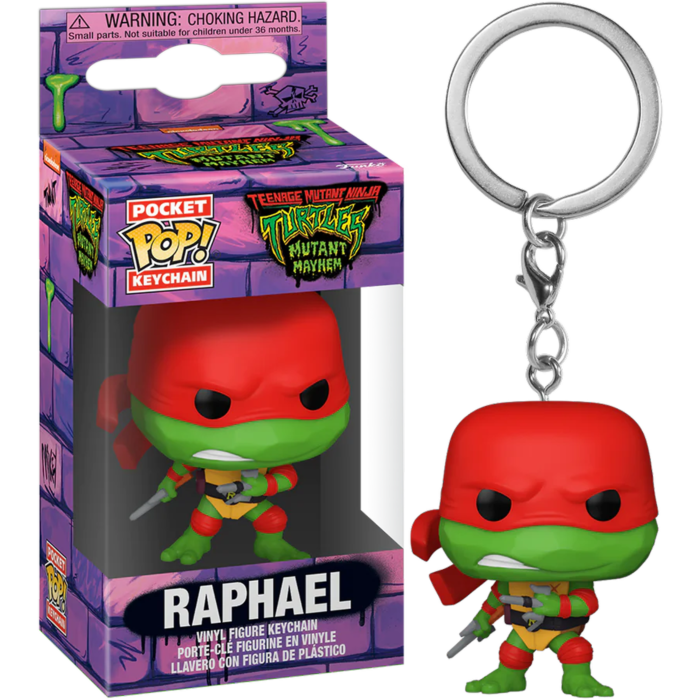 Teenage Mutant Ninja Turtles: Mutant Mayhem - Raphael Pop! Keychain