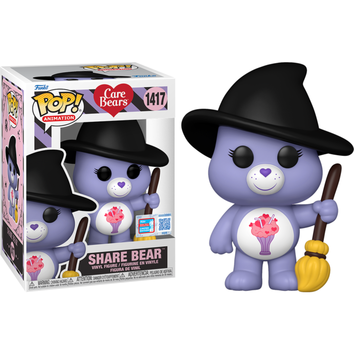 Care Bears - Share Bear Witch NY24 EXC Pop! RS