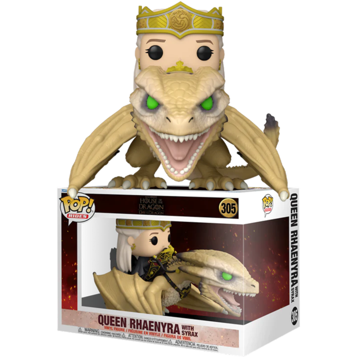 House of The Dragon - Rhaenyra w/ Syrax Pop! Ride