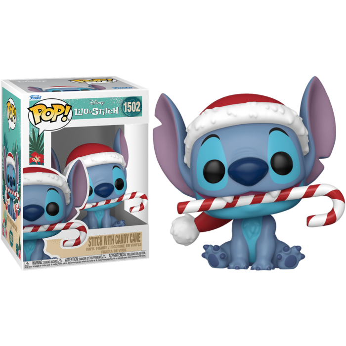 Lilo & Stitch- Stitch w/Candy Cane Holiday Pop!