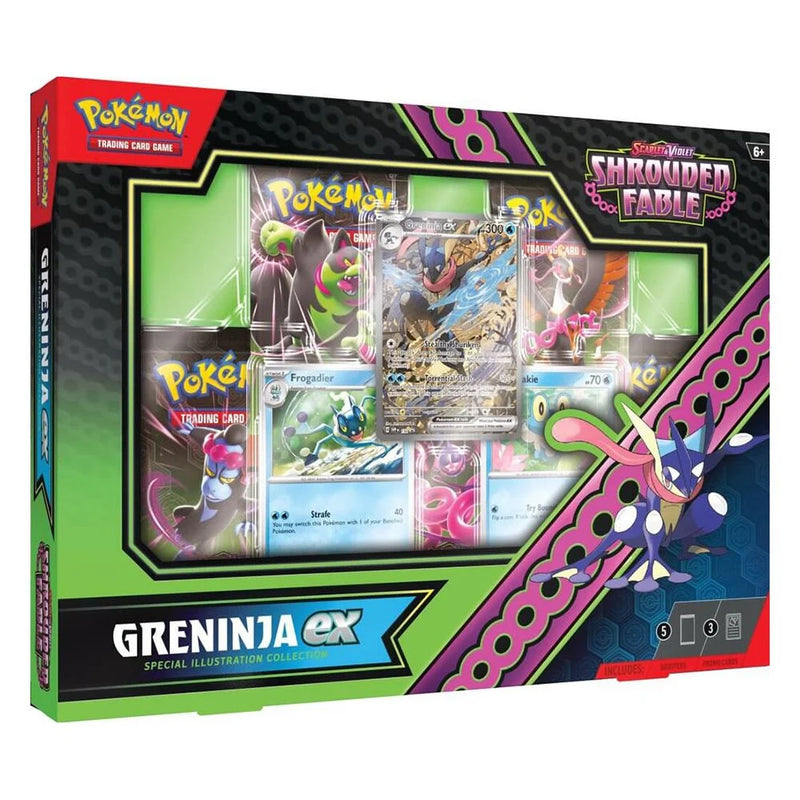 Pokemon TCG SV6.5 Shrouded Fable Kingdra/Greninja ex special collection (6)