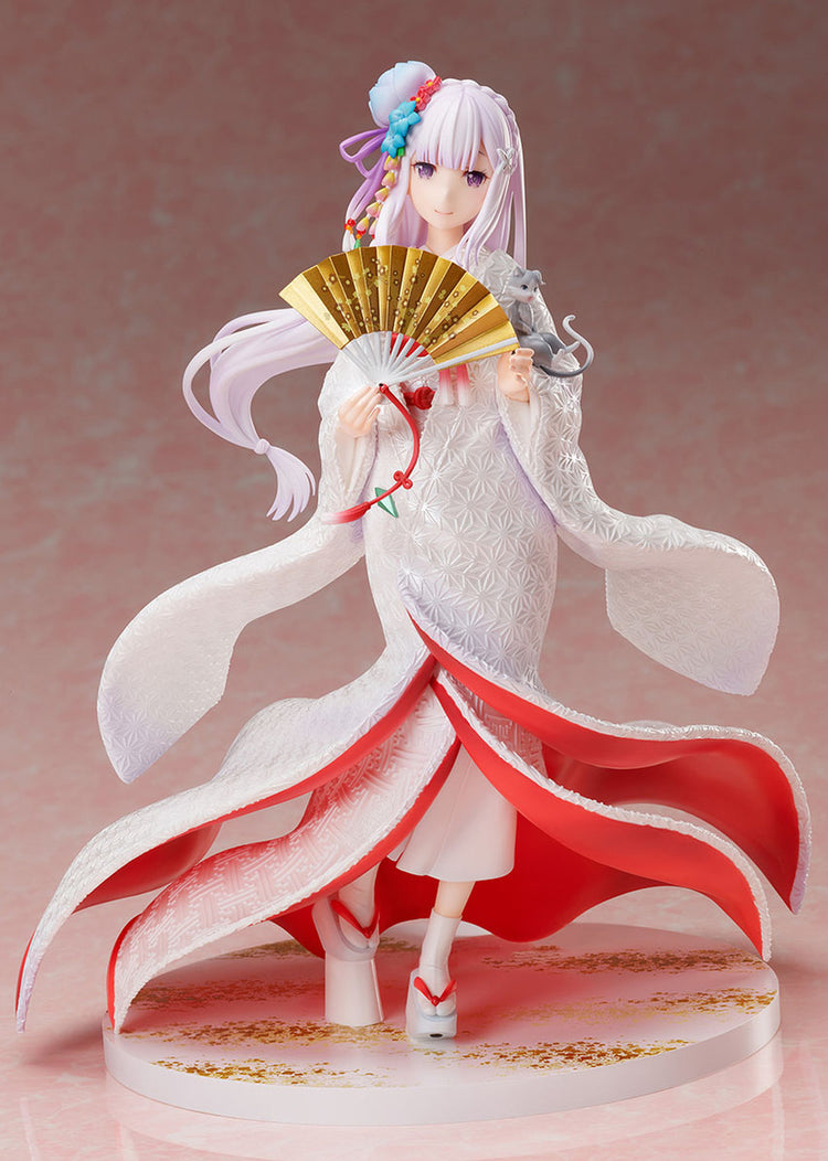 Re:Zero - Starting Life In Another World- Emilia - Shiromuku- 1/7 Scale Figure