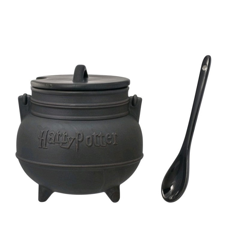 Harry Potter - Cauldron with Lid & Spoon Soup Mug