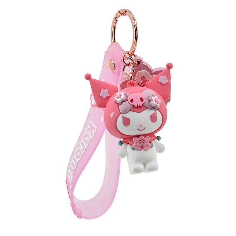 Hello Kitty & Friends Keychain with Hand Strap