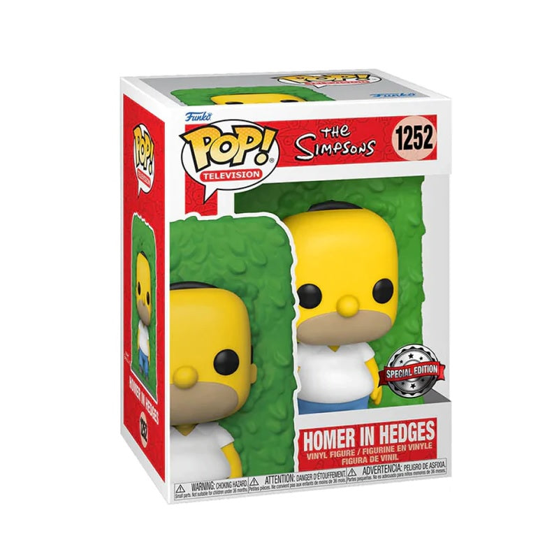 Simpsons - Homer in Hedges Pop! RS