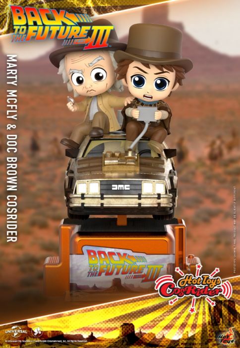 Bttf 3 - Marty McFly & Doc Brown Cosrider