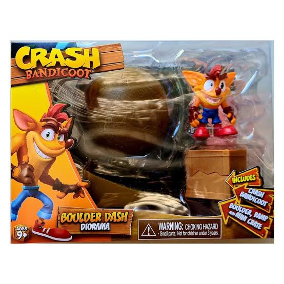 Crash Bandicoot 2.5" Boulder Dash Diorama