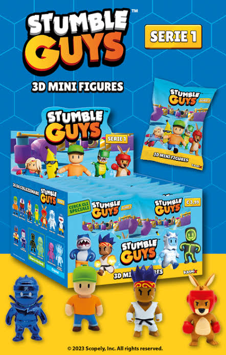 Gadget Stumble Guys 3D Mini Figures