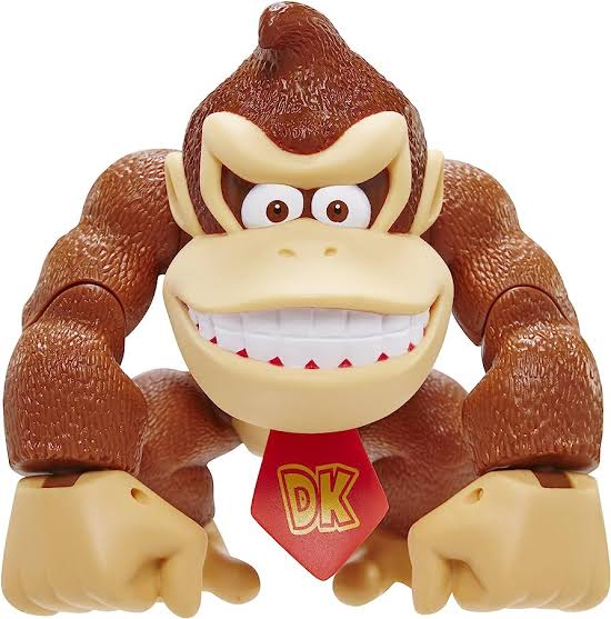 Nintendo 6" Donkey Kong Deluxe Figure