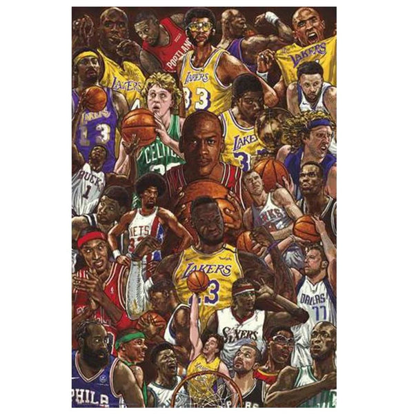 NBA - Basketball Superstars Regular Poster