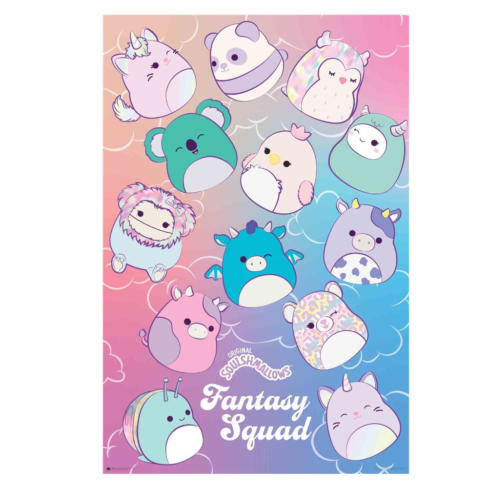 Squishmallows - Fantasy Squad Regular Poster