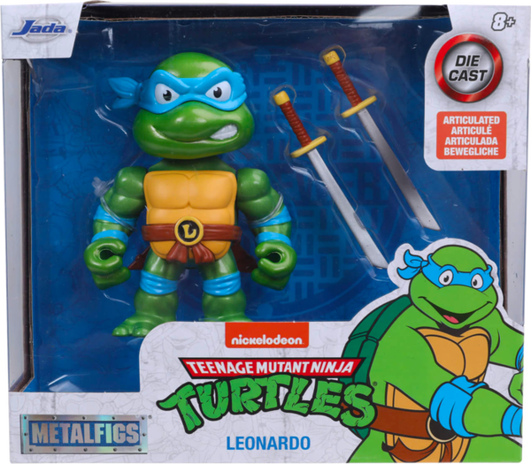 TMNT - Leonardo (TV87) 4" Metalfig