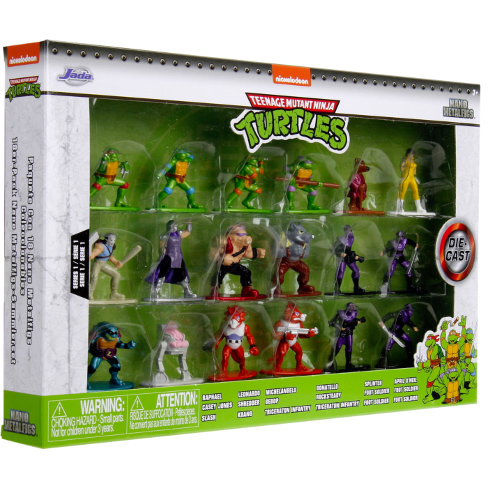 TMNT - 1.65 Nano MetalFig 18 Pack