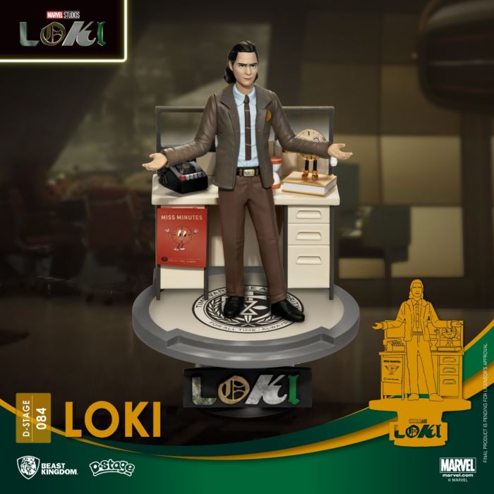 Beast Kingdom D Stage Marvel Loki ( closed box packaging)