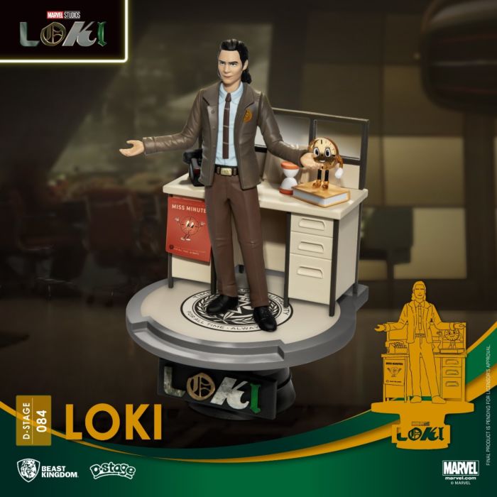 Beast Kingdom D Stage Marvel Loki ( closed box packaging)